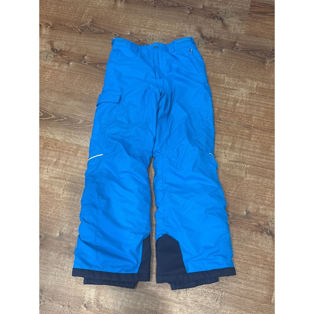Columbia bugaboo blue ski snow pants L 14